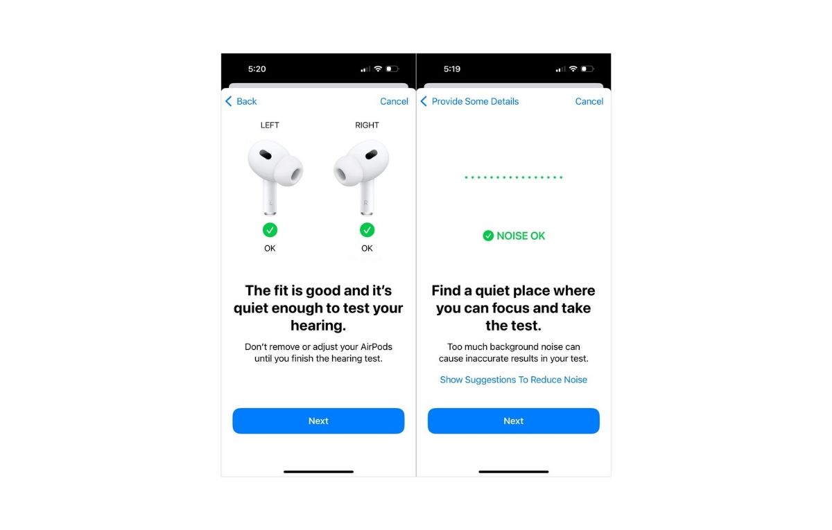 آبل تتيح لك إجراء اختبار ضعف السمع باستخدام آيفون و AirPods Pro 2.. إليك الطريقة