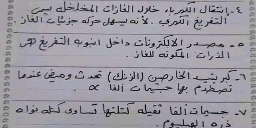 ننشر ملخص «قوانين ومفاتيح» كيمياء الثاني الثانوي