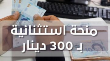 كيفاش الحصول على منحة 300 دينار تونس 2024 “social.gov.tn“
