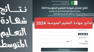 العد التنازلي بدأ.. موعد الإعلان عن نتائج شهادة التعليم المتوسط 2024 في الجزائر