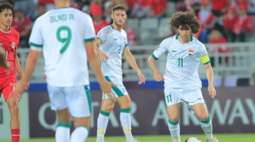 موعد مباراة العراق وإندونيسيا في بطولة كأس اسيا تحت 23 عامًا والقنوات الناقلة