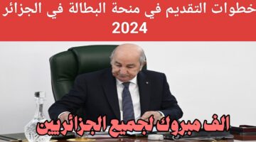 لا داعي للقلق.. خطوات التقديم في منحة البطالة في الجزائر 2024