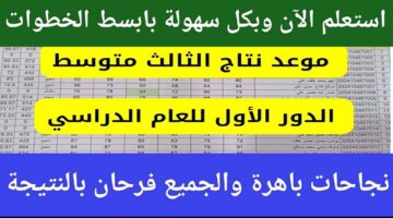 وزارة التعليم العراقية تحسم موعد نتائج شهادة التعليم متوسط 2024 جميع المحافظات