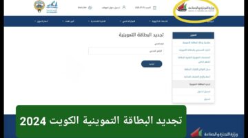 وداعًا للطوابير.. كيفية تجديد البطاقة التموينية الكويت 2024 وماهي المستندات المطلوبة