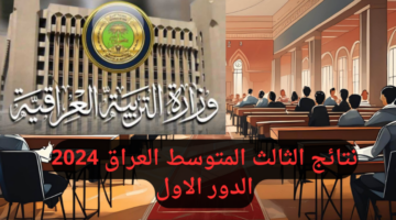 “وزارة التعليم العراقية”.. تتيح رابط الاستعلام عن نتائج الثالث متوسط بالعراق الدور الأول