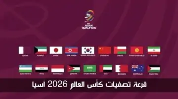 رسمياً: تعرف على مجموعات الدور الثالث لتصفيات كاس العالم اسيا 2026 وفقا لنتائج القرعة