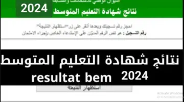 مبروك مقدما للناجحين”.. طريقة الاستعلام عن نتائج البيام 2024 عبر الديوان الوطني الجزائري