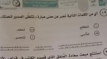 “بعد إثارتها للجدل”.. معنى كلمة تتلظى في امتحان اللغة العربية للثانوية العامة 2024