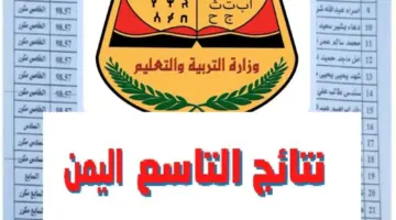 استعلم الآن!! نتائج التاسع اليمن بالاسم ورقم الجلوس.. جميع المحافظات “yemenexam com”