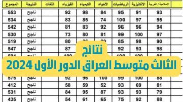 وزارة التربية والتعليم العراقية تعلن عن رابط الاستعلام عن نتيجة الثالث المتوسط