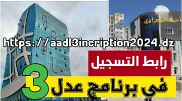“سارع بالتسجيل application aadl 3”.. رابط استمارة التسجيل في سكنات عدل 3 في الجزائر 2024 عبر الهاتف إلكترونيًا