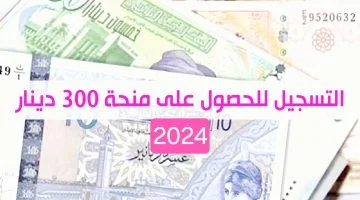 قدم من خلال الرابط الرسمي على منحة300 دينار تونس وتعرف على أهم الشروط للتسجيل